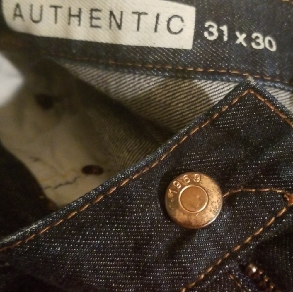 Gap Dark Blue 1969 Denim Jeans - Picture 3 of 6